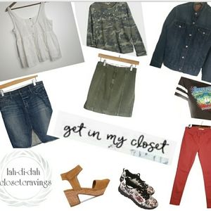 Freepeople , Joes,Zara ,Madewell,Levi's,&More